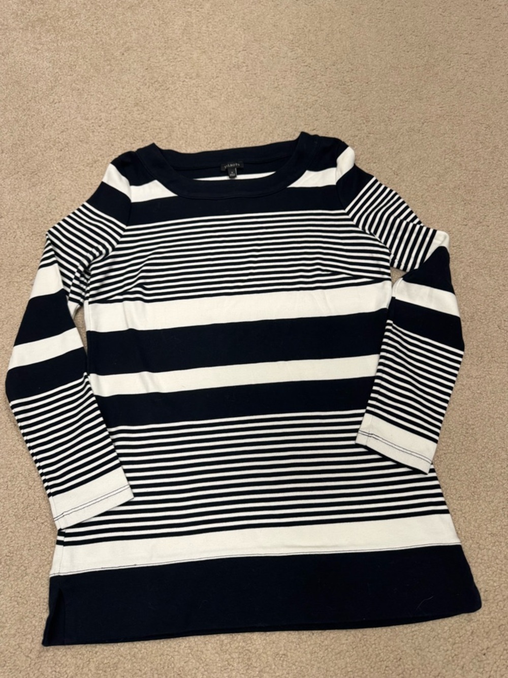 Talbots Striped Top